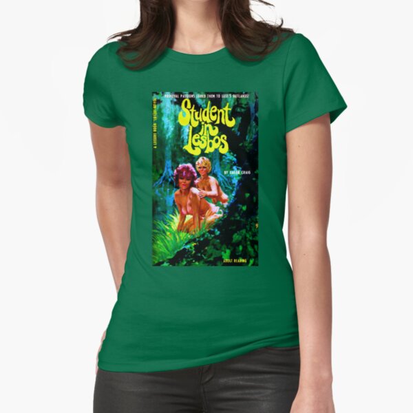 "Student In Lesbos" Fitted T-Shirt