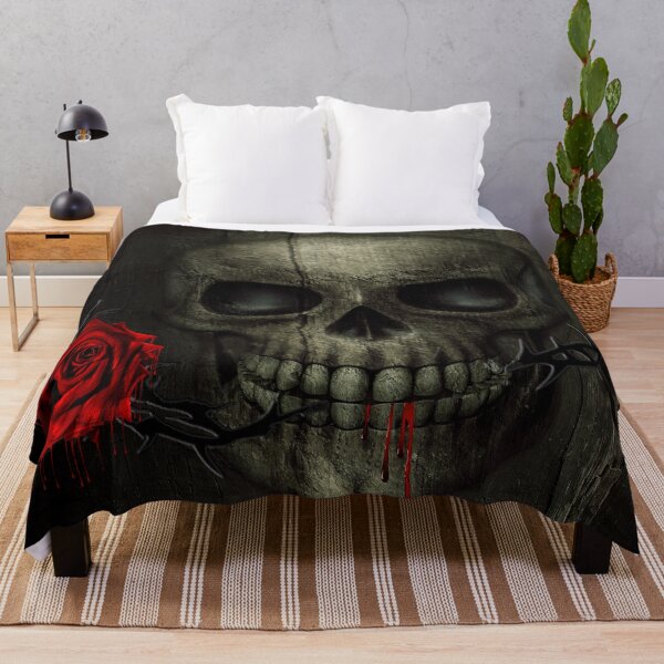 Item preview, Wooden Texture Skull designed and sold by Gothic Fantasy.