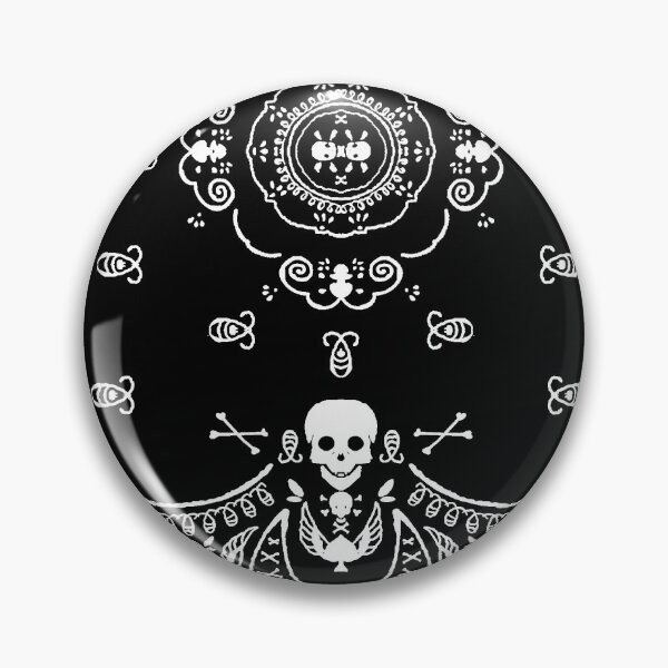 Item preview, Bandana Pattern skull designed and sold by wizchoice.