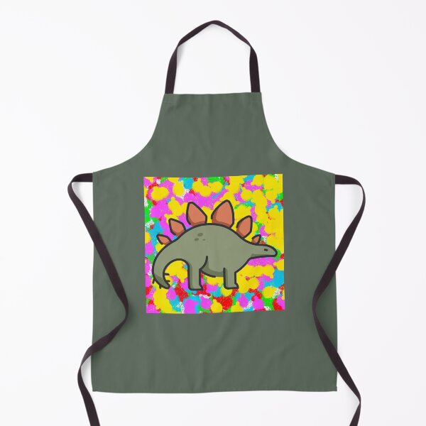 Item preview, Stegosaurus Pop Colour/Color Tie Dye Background Funky designed and sold by IBMClothing.