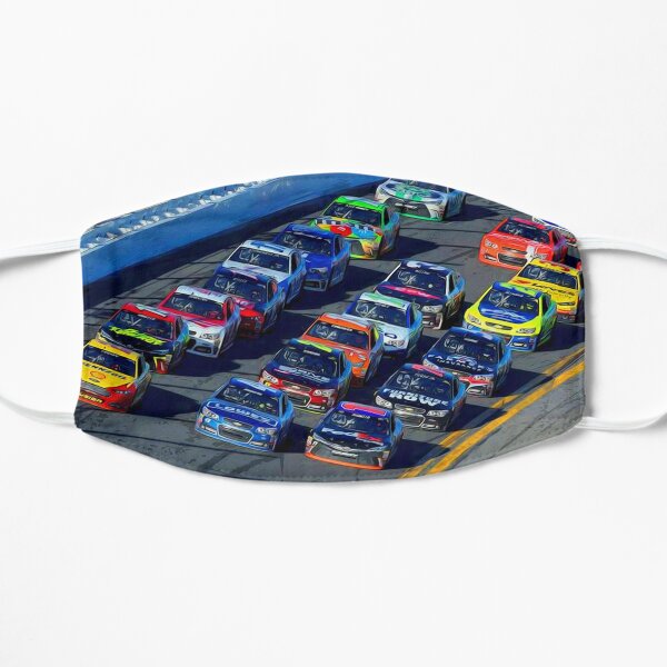 Nascar Sprint Daytona 500 start Flat Mask