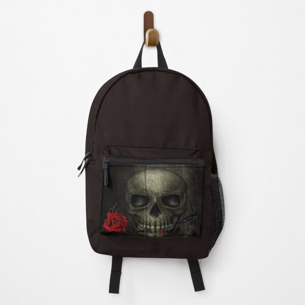 Item preview, Wooden Texture Skull designed and sold by Gothic Fantasy.