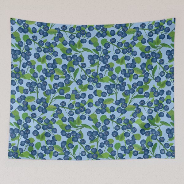 Item preview, Cute Blueberries Pattern designed and sold by Epic Love Designs.