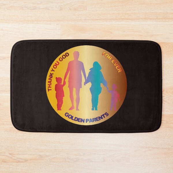 Item preview, NATIONAL PARENTS' DAY THANK YOU GOD GOLDEN PARENTS FOREVER designed and sold by Ralek.