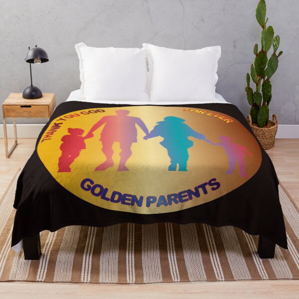 Item preview, NATIONAL PARENTS' DAY THANK YOU GOD GOLDEN PARENTS FOREVER designed and sold by Ralek.