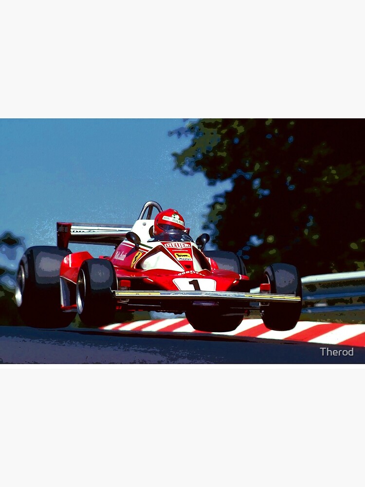 « Niki Lauda saute dans sa voiture de Formule 1 de 1976 » par Therod