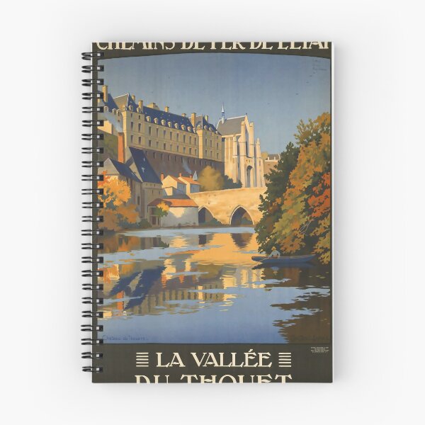 Item preview, Thouet vintage travel poster designed and sold by stickart-marek.
