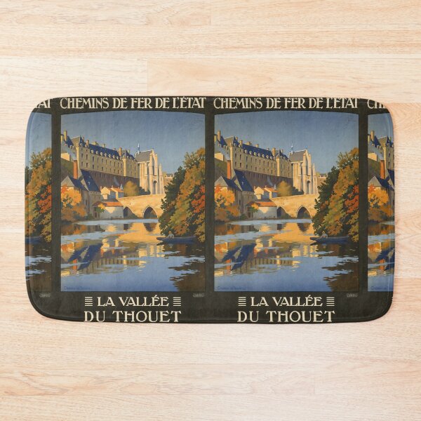 Item preview, Thouet vintage travel poster designed and sold by stickart-marek.