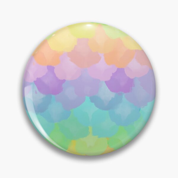 Item preview, Pastel Rainbow Watercolor Mermaid Scales designed and sold by KelseyLovelle.
