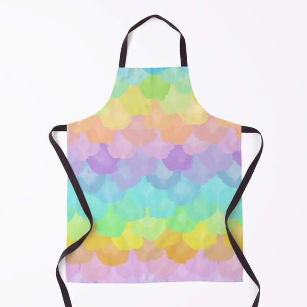 Item preview, Pastel Rainbow Watercolor Mermaid Scales designed and sold by KelseyLovelle.