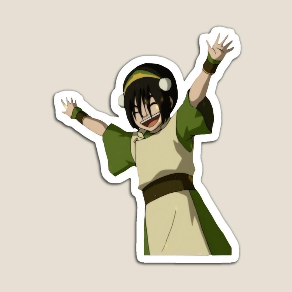 toph avatar the last airbender - Avatar The Last Airbender - Sticker