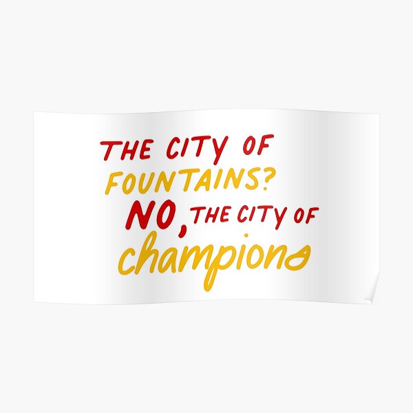 Kansas City Chiefs Super Bowl LIV Champions Arrowhead Poster