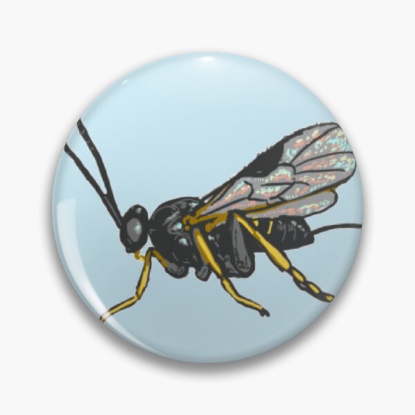 Item preview, Braconidae - Cotesia designed and sold by PrettyPolistes.