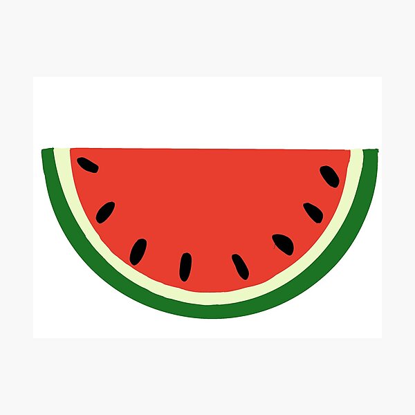 Wandbilder Wassermelone H C3 A4lfte Redbubble