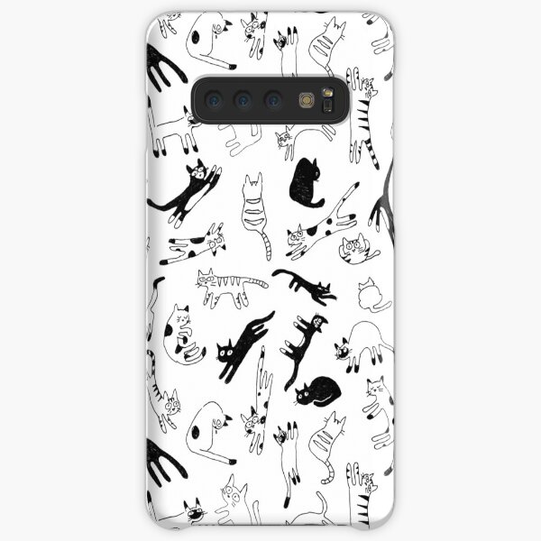 Cat Pattern Repeating Samsung Galaxy Snap Case