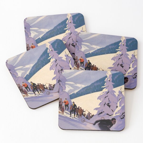 Item preview, Vosges vintage travel poster designed and sold by stickart-marek.