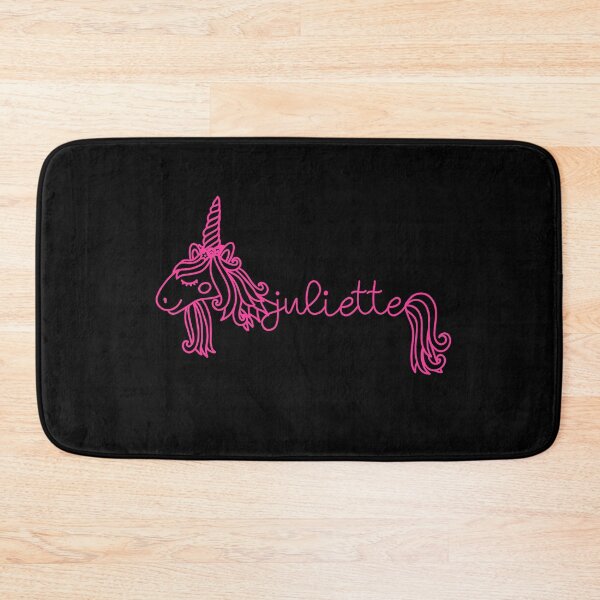 Item preview, Juliette Pink Unicorn Personalized Girl Name designed and sold by JaneApril.