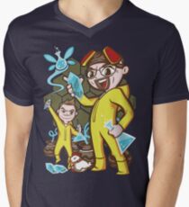 The Legend of Heisenberg Men's V-Neck T-Shirt