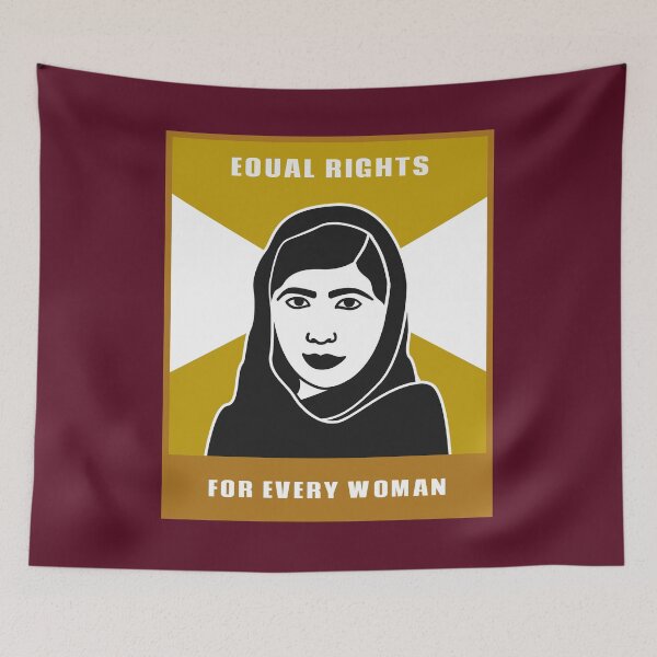 Item preview, Female activist Malala Yousafzai designed and sold by Delicarte.