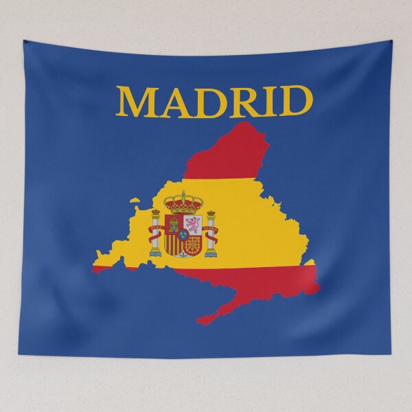 Item preview, Community of Madrid Map, Spain designed and sold by marosharaf.