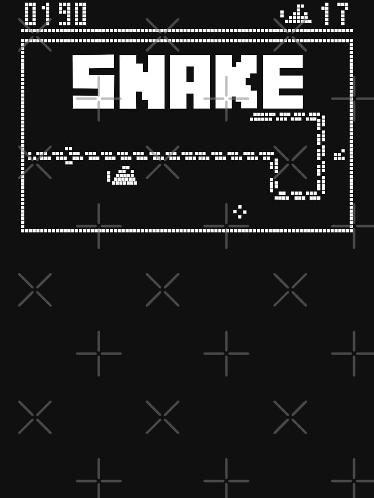 Retro nokia 3310 snake game - classic shirt Classic T-Shirt for Sale by  Carl Craddock