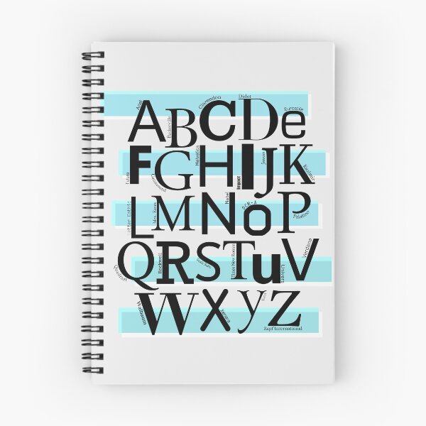 Item preview, Typography ABCs designed and sold by jay-p.