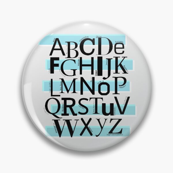 Item preview, Typography ABCs designed and sold by jay-p.