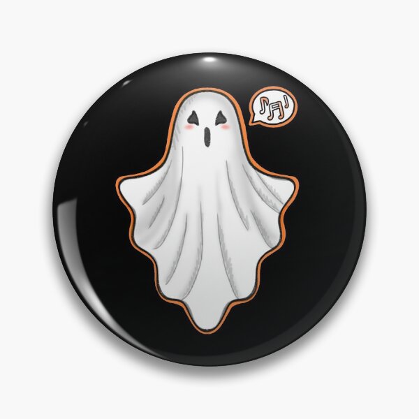 Item preview, Cute Singing Ghost designed and sold by thepmpknqueen.