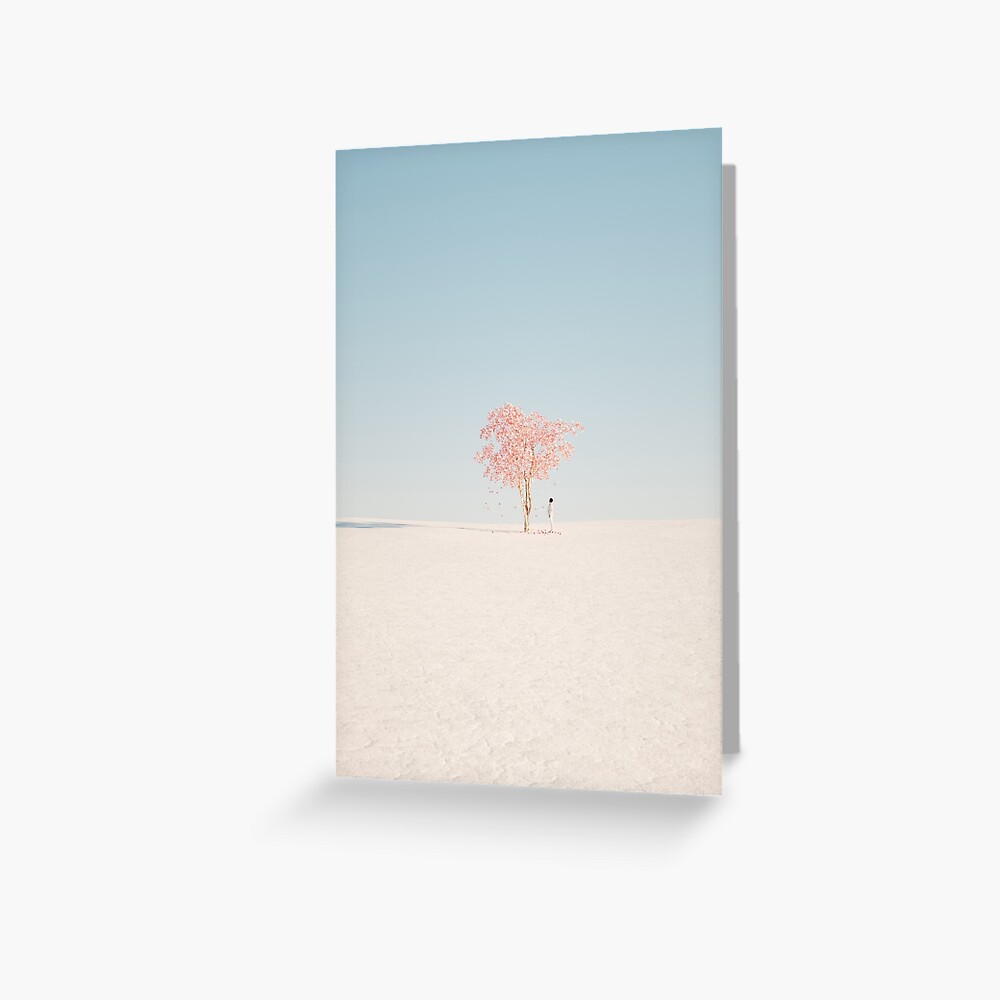 white dessert Greeting Card