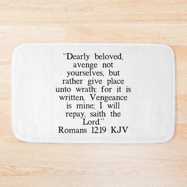 Item preview, Romans 12:19 KJV designed and sold by IBMClothing.