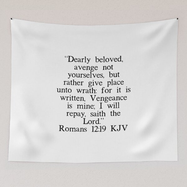 Item preview, Romans 12:19 KJV designed and sold by IBMClothing.