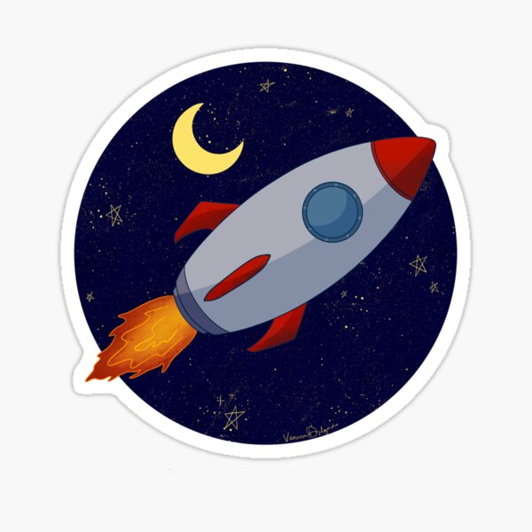 Item preview, Rocket Ship (2020) designed and sold by VanessaD16.