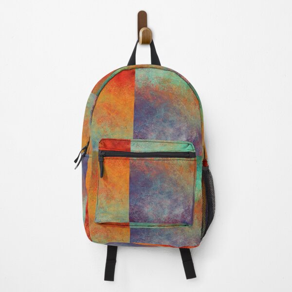 Item preview, Abstract green - bleu - orange -red- yellow designed and sold by Minimal Calm.