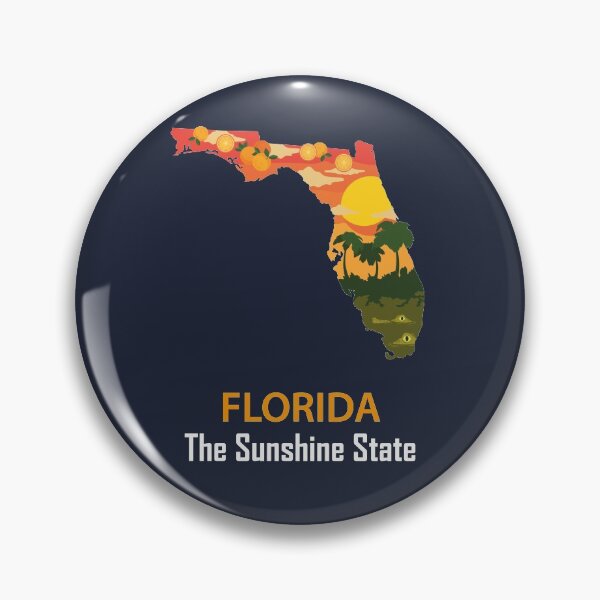 Item preview, Florida - The Sunshine State - Bumper Sticker designed and sold by d1mology.