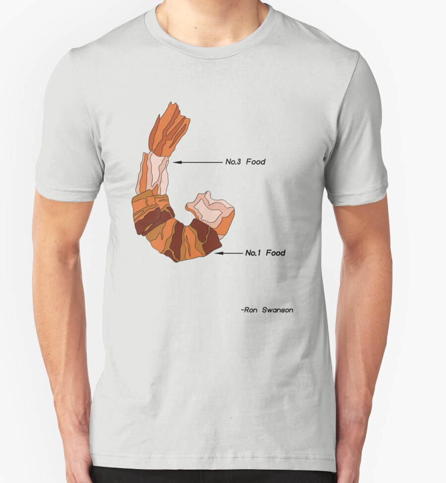 ron swanson meat shirt