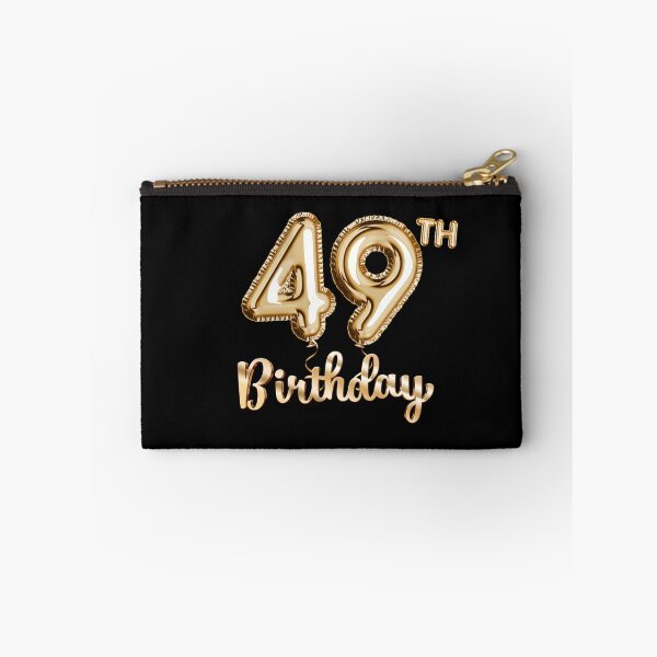 Item preview, 49th Birthday Gifts - Party Balloons Gold designed and sold by betternotes.