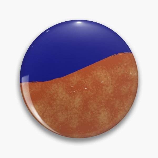 Item preview, Paisaje abstracto naranja y azul designed and sold by Batweez.