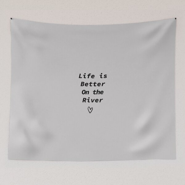 Item preview, Life Is Better On The River designed and sold by Souna's  Store.
