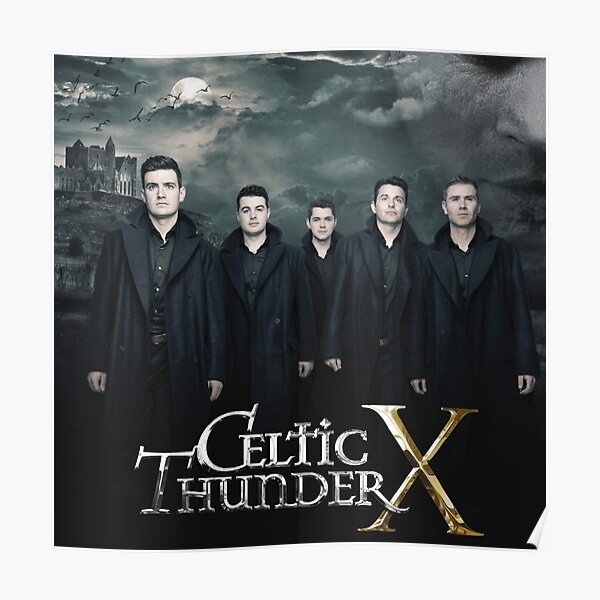 Album Music Celtic Thunder X Irish Show Poster