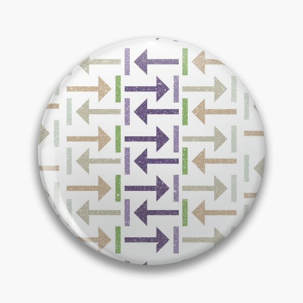 Item preview, Horizontal Arrows And Rectangles Textured Pastel Pattern designed and sold by GravitiTees.