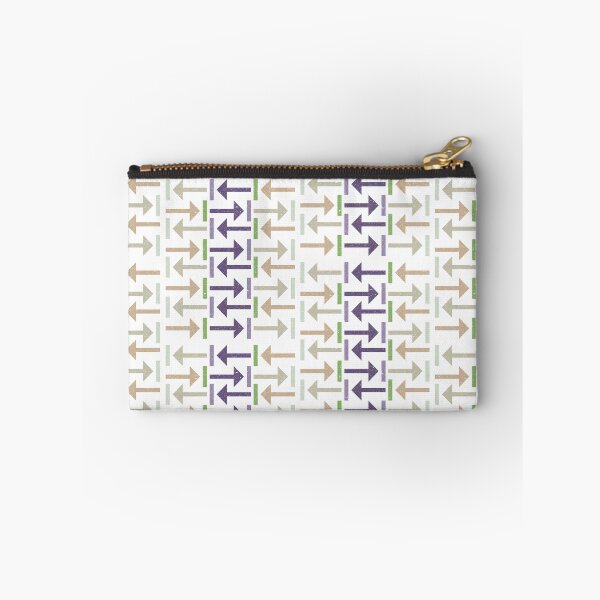 Item preview, Horizontal Arrows And Rectangles Textured Pastel Pattern designed and sold by GravitiTees.