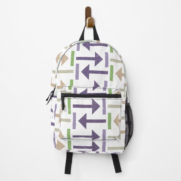 Item preview, Horizontal Arrows And Rectangles Textured Pastel Pattern designed and sold by GravitiTees.