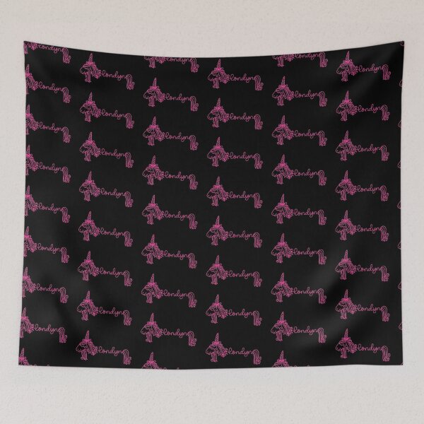 Item preview, Londyn Pink Unicorn Personalized Girl Name designed and sold by JaneApril.