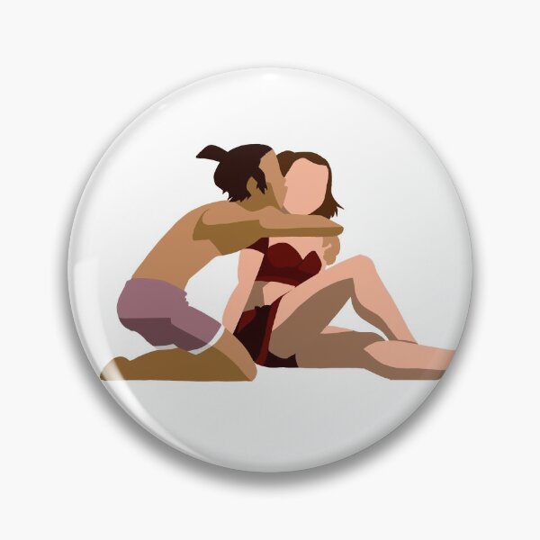 Item preview, Suki & Sokka on the Beach designed and sold by jsmcdoodles.