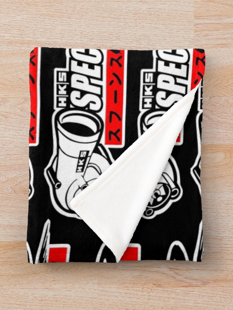 Thumbnail 3 of 6, Throw Blanket, HKS Spec R designed and sold by JDMShop.