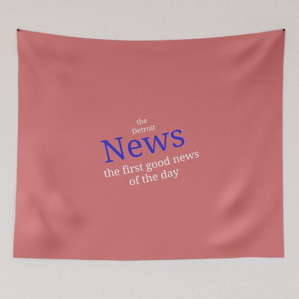 Item preview, the detroit news first good news for the day designed and sold by moustafa7155.