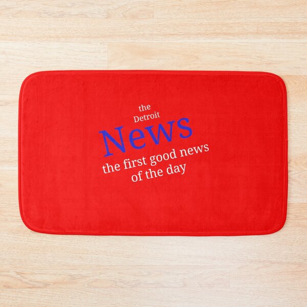 Item preview, the detroit news first good news for the day designed and sold by moustafa7155.