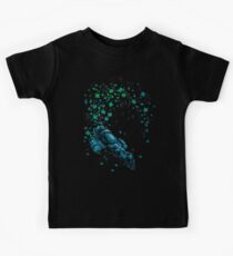 Blatt im Wind Kinder T-Shirt