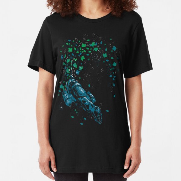 Leaf On The Wind Slim Fit T-Shirt