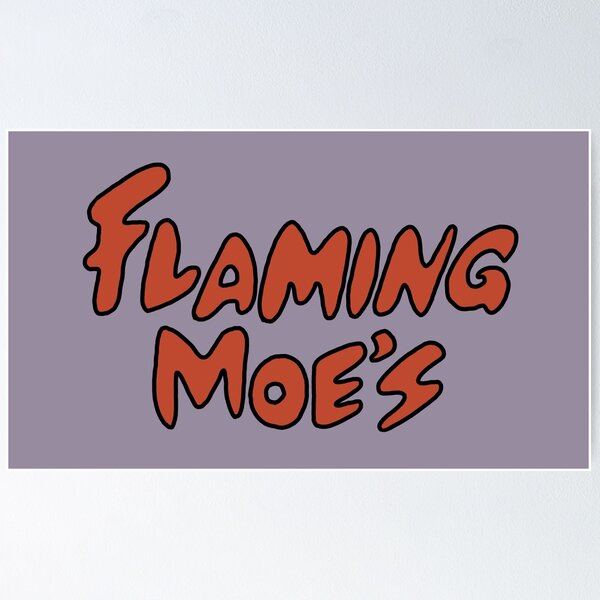 Artikel-Vorschau von Die Simpsons Flaming Moe’s, designt und verkauft von thebcarts.